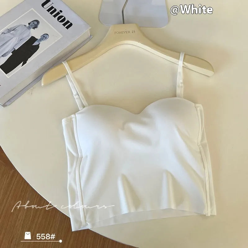 Silk Seamless French Vest