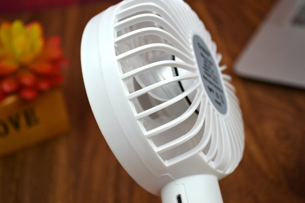 Portable Rechargeable USB Handheld Fan