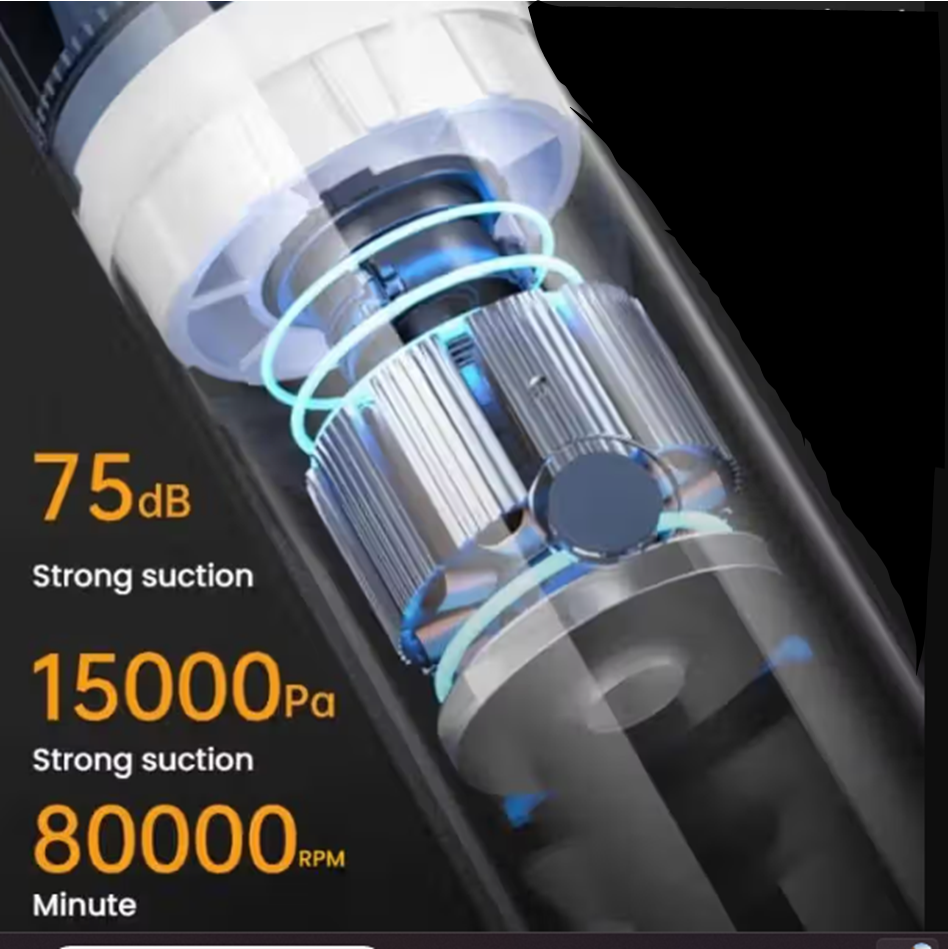 Portable Mini Handheld Cordless Car Vacuum Cleaner