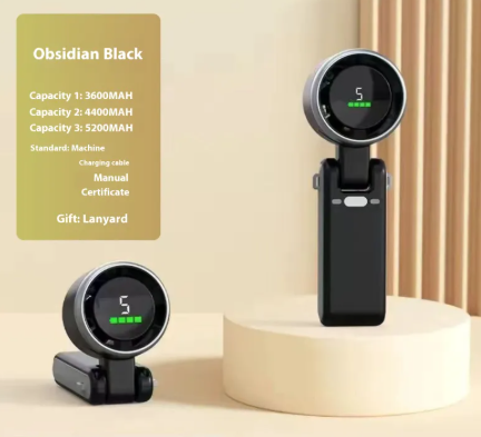 Digital Display Portable Handheld Fan