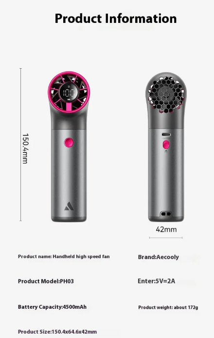 Mini Portable Handheld Fan