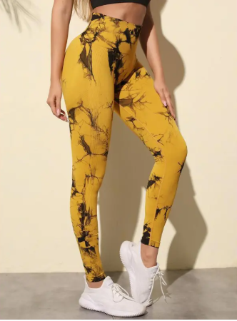 Seamless Tie Dye Leggings