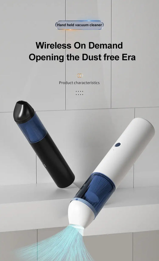Portable Mini Handheld Cordless Car Vacuum Cleaner