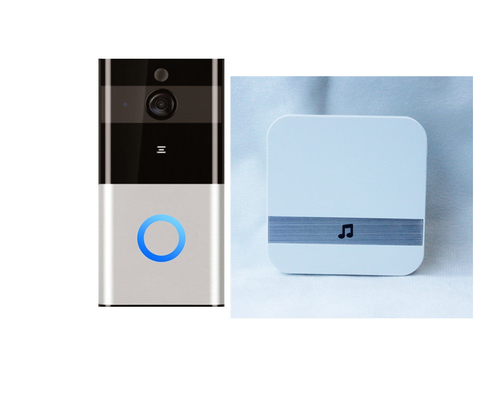 Wireless Smart Doorbell with Camera and Remote Access